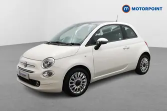 Fiat 500 Lounge Manual Petrol-Electric Hybrid Hatchback - Stock Number (1507064) - Passenger side front corner