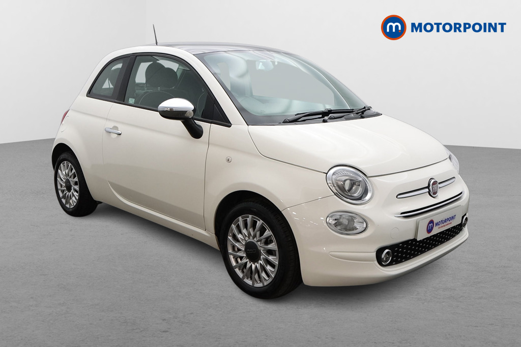 Fiat 500 Lounge Manual Petrol-Electric Hybrid Hatchback - Stock Number (1507064) - Drivers side front corner