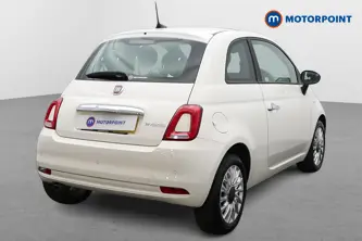 Fiat 500 Lounge Manual Petrol-Electric Hybrid Hatchback - Stock Number (1507064) - Drivers side rear corner