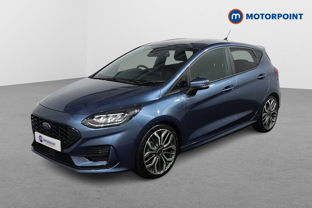 Ford Fiesta St-Line X Edition Manual Petrol-Electric Hybrid Hatchback - Stock Number (1515503) - Passenger side front corner