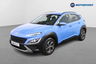 Hyundai Kona Se Connect Automatic Petrol-Electric Hybrid SUV - Stock Number (1516600) - Passenger side front corner