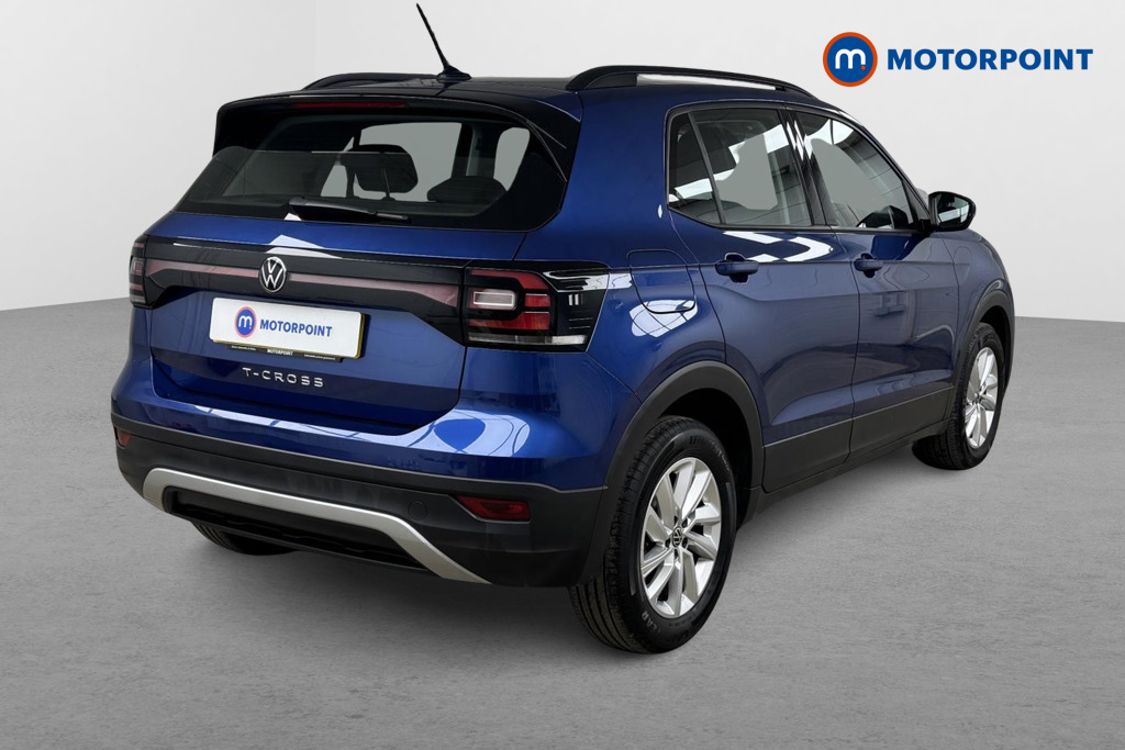 Volkswagen T-Cross Se Edition Manual Petrol SUV - Stock Number (1517538) - Drivers side rear corner