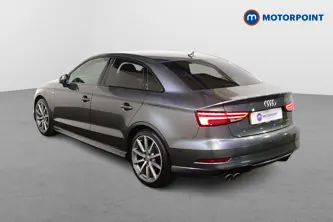 Audi A3 Black Edition Automatic Diesel Saloon - Stock Number (1517813) - Passenger side rear corner