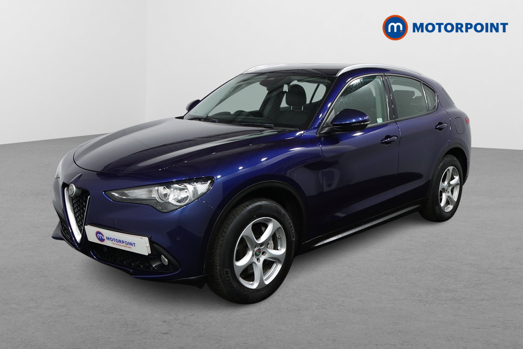 Alfa Romeo Stelvio Super Automatic Diesel SUV - Stock Number (1519498) - Passenger side front corner