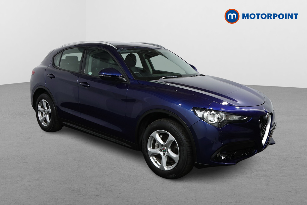 Alfa Romeo Stelvio Super Automatic Diesel SUV - Stock Number (1519498) - Drivers side front corner