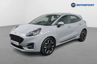 Ford Puma St-Line X Manual Petrol-Electric Hybrid SUV - Stock Number (1519628) - Passenger side front corner