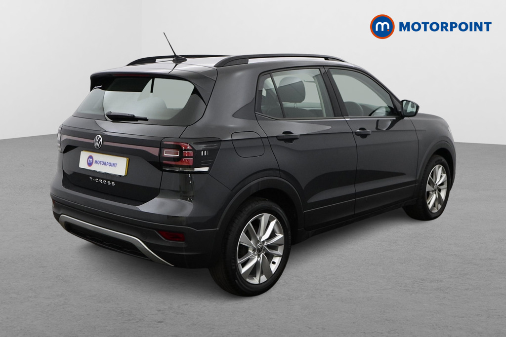 Volkswagen T-Cross SE Manual Petrol SUV - Stock Number (1521383) - Drivers side rear corner