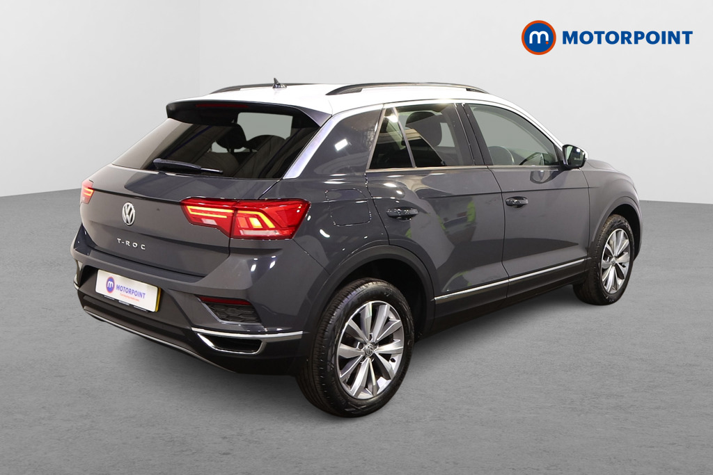 Volkswagen T-Roc Design Manual Petrol SUV - Stock Number (1474991) - Drivers side rear corner