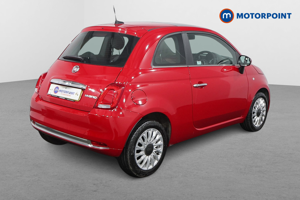 Fiat 500 1.0 Mild Hybrid 3Dr Manual Petrol-Electric Hybrid Hatchback - Stock Number (1513674) - Drivers side rear corner