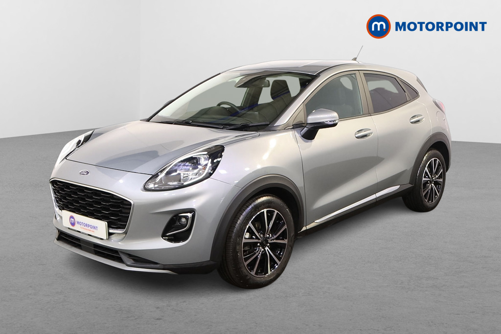 Ford Puma Titanium Manual Petrol-Electric Hybrid SUV - Stock Number (1514922) - Passenger side front corner