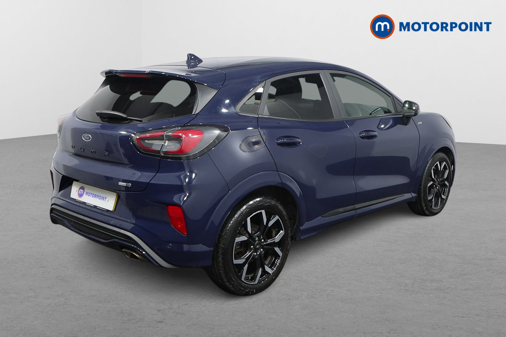 Ford Puma St-Line X Manual Petrol-Electric Hybrid SUV - Stock Number (1519484) - Drivers side rear corner