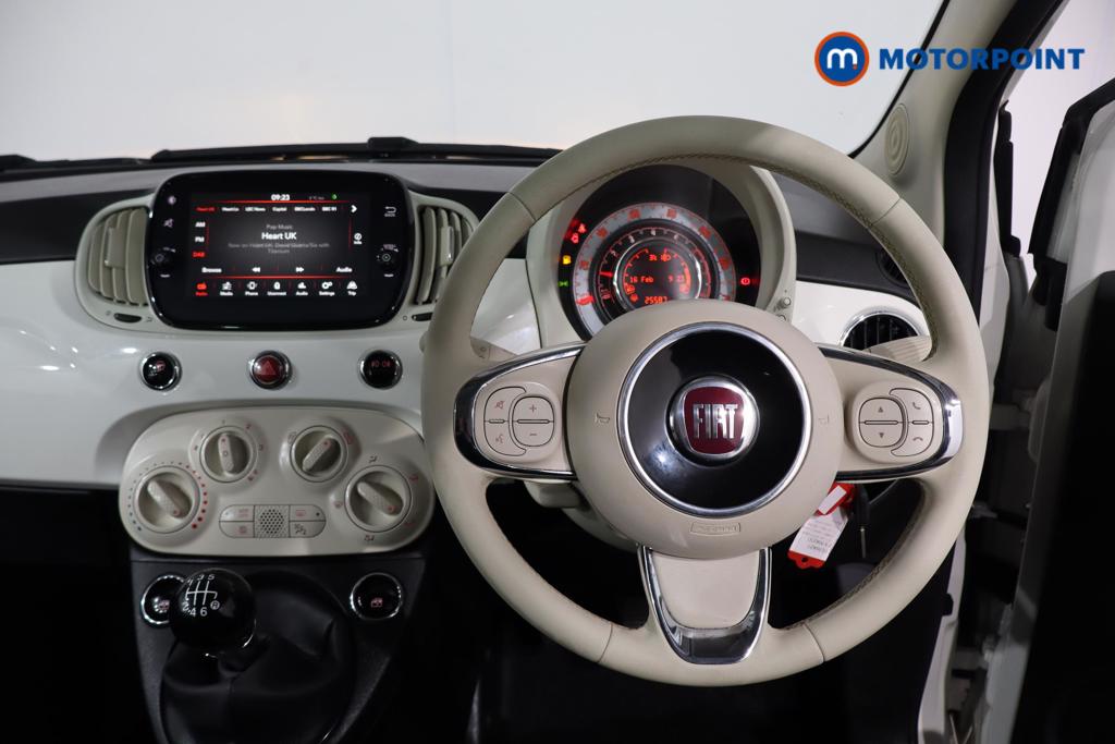 Fiat 500 Lounge Manual Petrol-Electric Hybrid Hatchback - Stock Number (1520427) - 1st supplementary image