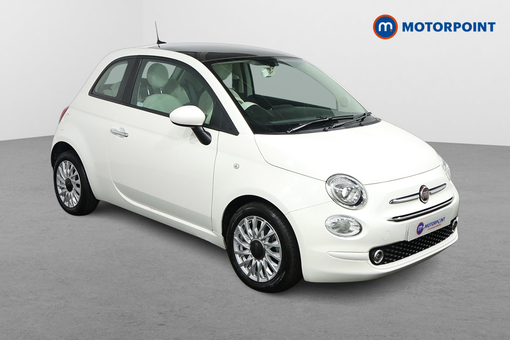 Fiat 500 Lounge Manual Petrol-Electric Hybrid Hatchback - Stock Number (1520427) - Drivers side front corner