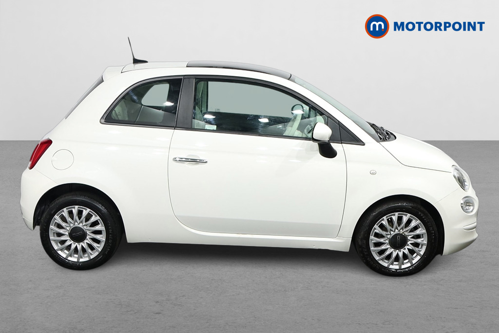 Fiat 500 Lounge Manual Petrol-Electric Hybrid Hatchback - Stock Number (1520427) - Drivers side