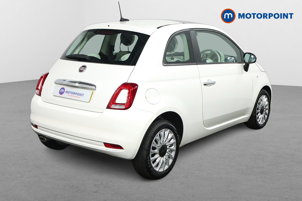 Fiat 500 Lounge Manual Petrol-Electric Hybrid Hatchback - Stock Number (1520427) - Drivers side rear corner