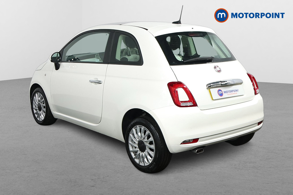 Fiat 500 Lounge Manual Petrol-Electric Hybrid Hatchback - Stock Number (1520427) - Passenger side rear corner