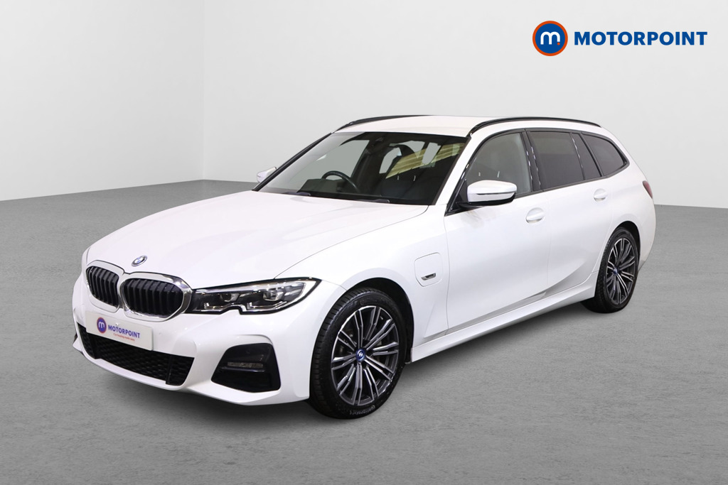 BMW 3 Series M Sport Automatic Petrol Plug-In Hybrid Estate - Stock Number (1517787) - Passenger side front corner