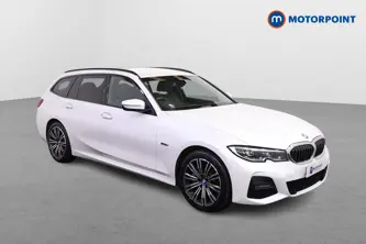 BMW 3 Series M Sport Automatic Petrol Plug-In Hybrid Estate - Stock Number (1517787) - Drivers side front corner