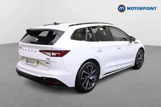 Skoda Enyaq 80X Sportline Plus Automatic Electric SUV - Stock Number (1518226) - Drivers side rear corner