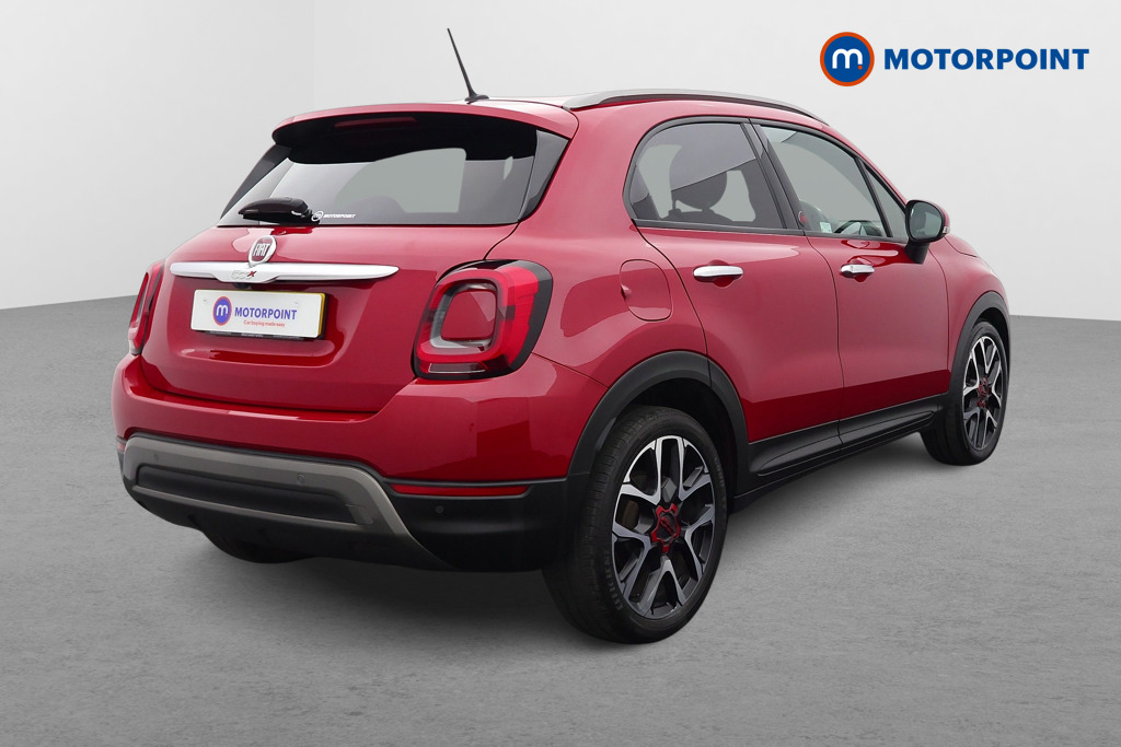 Fiat 500X RED Manual Petrol SUV - Stock Number (1518266) - Drivers side rear corner