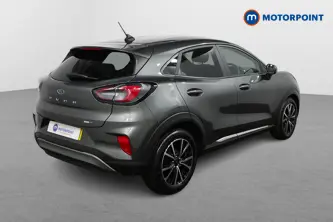 Ford Puma Titanium Manual Petrol-Electric Hybrid SUV - Stock Number (1520996) - Drivers side rear corner