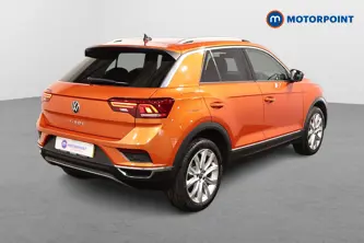 Volkswagen T-Roc SEL Automatic Petrol SUV - Stock Number (1521146) - Drivers side rear corner