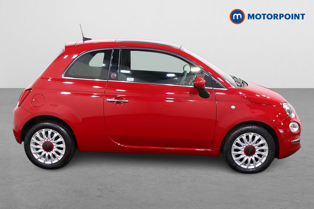 Fiat 500 RED Manual Petrol-Electric Hybrid Hatchback - Stock Number (1521503) - Drivers side