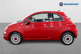 Fiat 500 RED Manual Petrol-Electric Hybrid Hatchback - Stock Number (1521503) - Passenger side