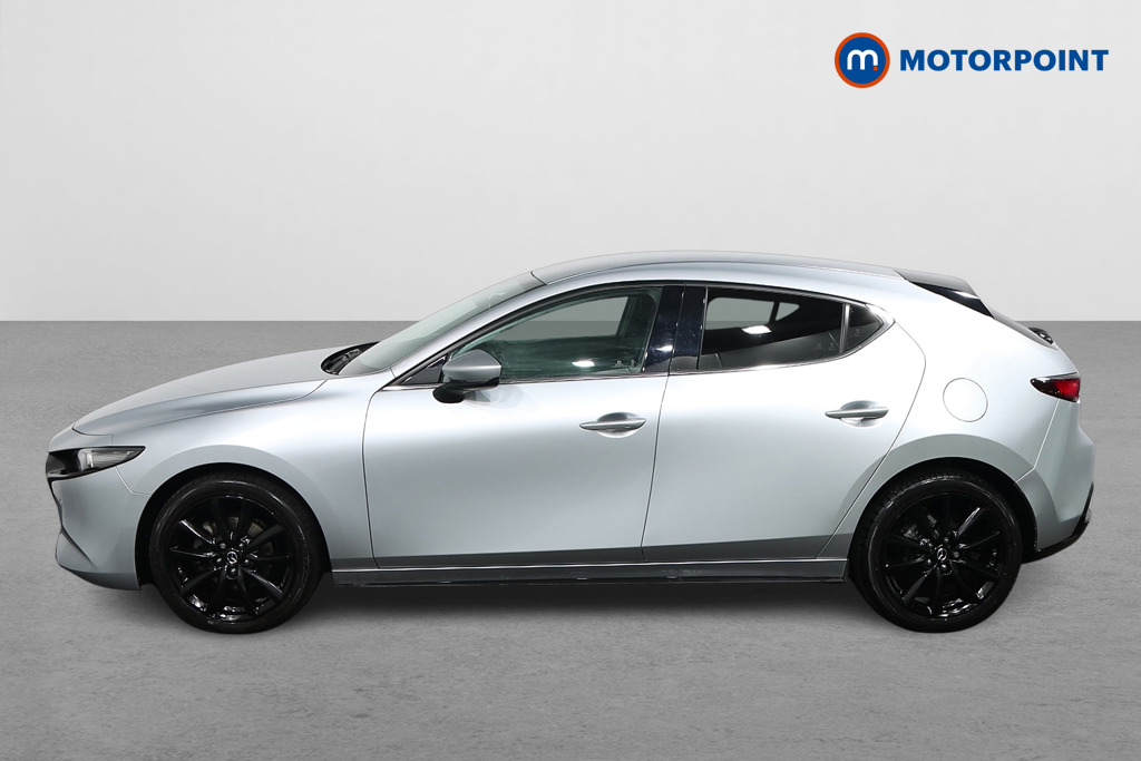 Mazda 3 Sport Lux Manual Petrol-Electric Hybrid Hatchback - Stock Number (1516317) - Passenger side