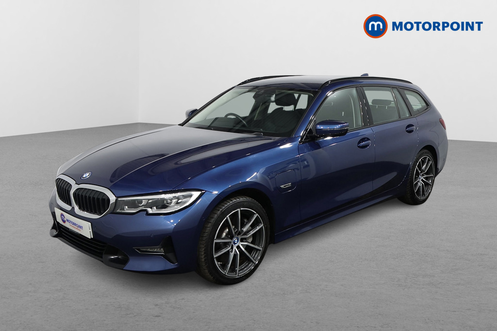 BMW 3 Series Sport Pro Automatic Petrol Plug-In Hybrid Estate - Stock Number (1517296) - Passenger side front corner