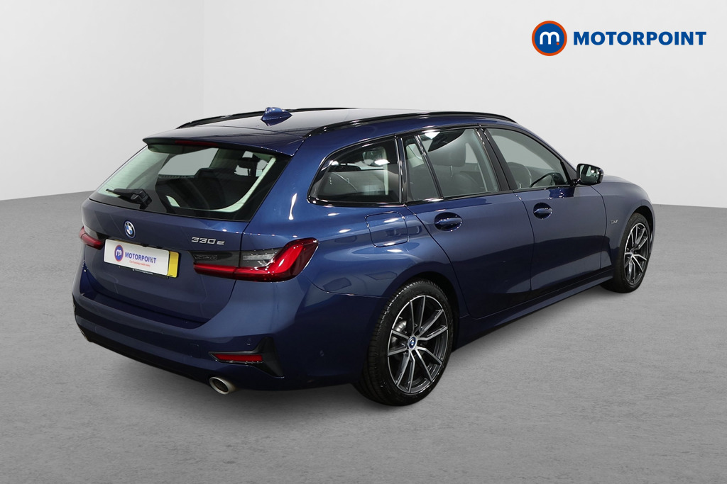 BMW 3 Series Sport Pro Automatic Petrol Plug-In Hybrid Estate - Stock Number (1517296) - Drivers side rear corner