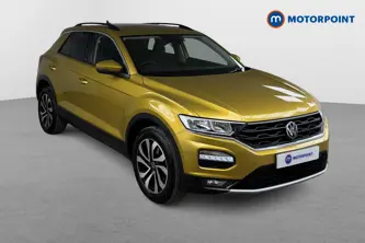 Volkswagen T-Roc Active Manual Petrol SUV - Stock Number (1519647) - Drivers side front corner