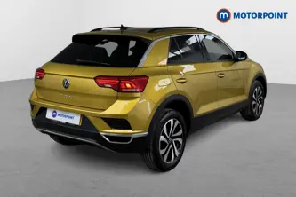 Volkswagen T-Roc Active Manual Petrol SUV - Stock Number (1519647) - Drivers side rear corner