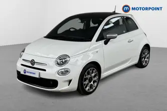 Fiat 500 Rock Star Manual Petrol-Electric Hybrid Hatchback - Stock Number (1520334) - Passenger side front corner