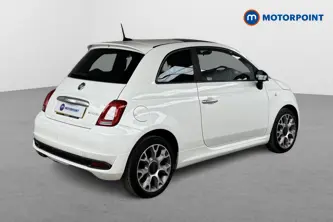 Fiat 500 Rock Star Manual Petrol-Electric Hybrid Hatchback - Stock Number (1520334) - Drivers side rear corner