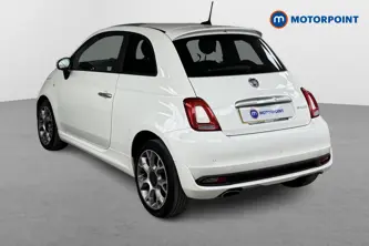 Fiat 500 Rock Star Manual Petrol-Electric Hybrid Hatchback - Stock Number (1520334) - Passenger side rear corner