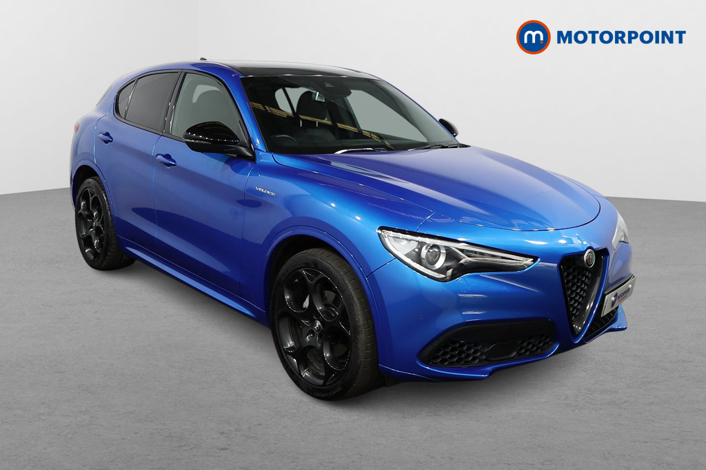 Alfa Romeo Stelvio Veloce Automatic Petrol SUV - Stock Number (1521104) - Drivers side front corner