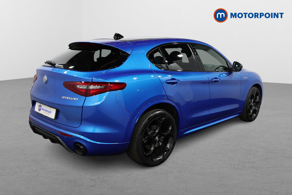 Alfa Romeo Stelvio Veloce Automatic Petrol SUV - Stock Number (1521104) - Drivers side rear corner