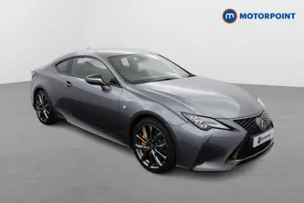 Lexus RC F-Sport Automatic Petrol-Electric Hybrid Coupe - Stock Number (1522773) - Drivers side front corner