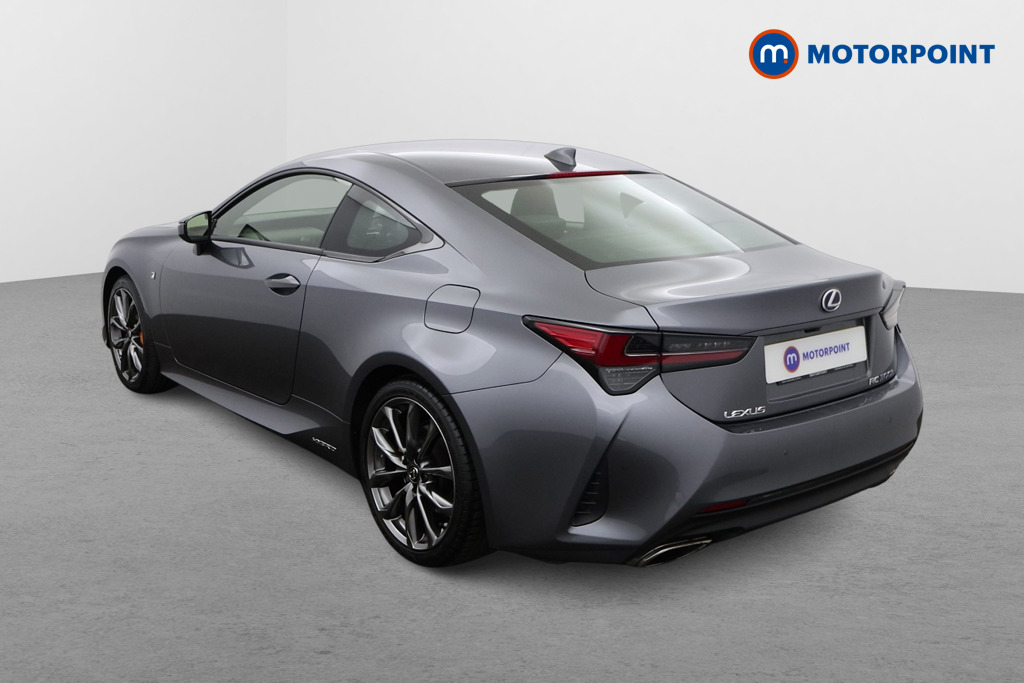 Lexus RC F-Sport Automatic Petrol-Electric Hybrid Coupe - Stock Number (1522773) - Passenger side rear corner