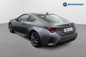 Lexus RC F-Sport Automatic Petrol-Electric Hybrid Coupe - Stock Number (1522773) - Passenger side rear corner