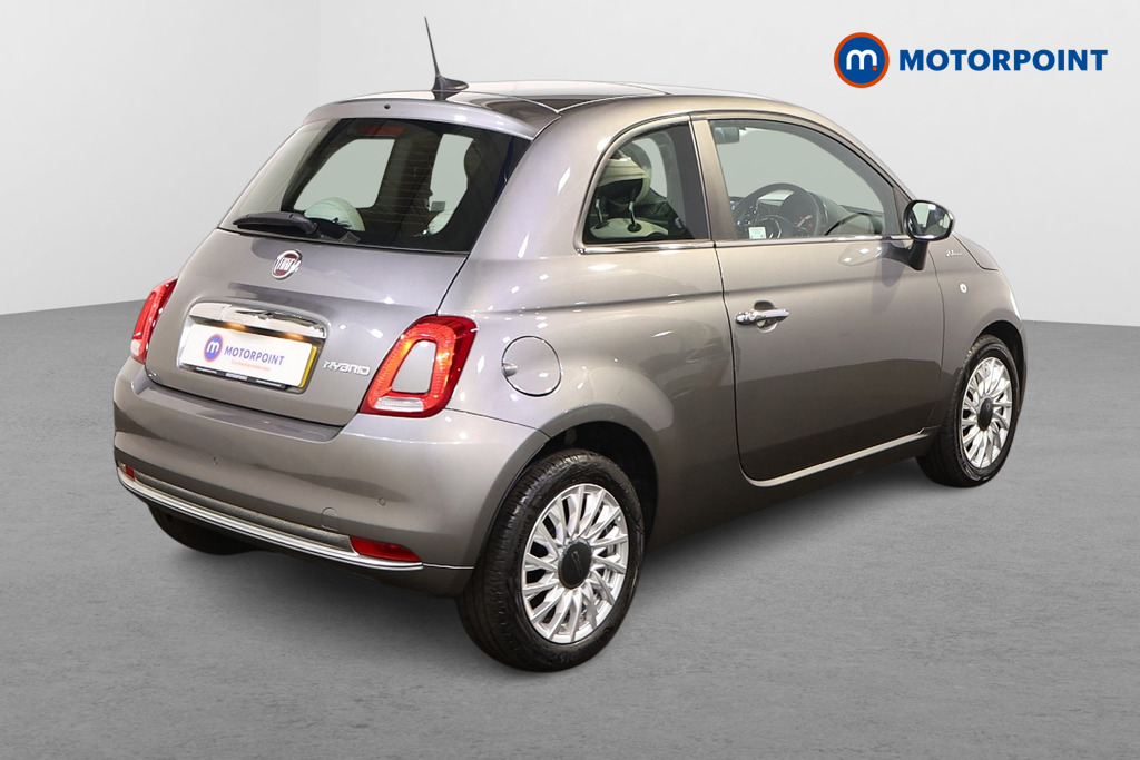 Fiat 500 Dolcevita Manual Petrol-Electric Hybrid Hatchback - Stock Number (1518760) - Drivers side rear corner