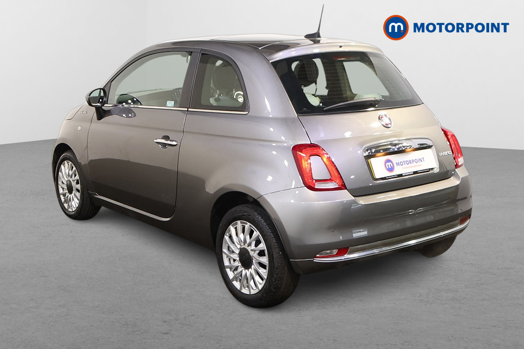 Fiat 500 Dolcevita Manual Petrol-Electric Hybrid Hatchback - Stock Number (1518760) - Passenger side rear corner