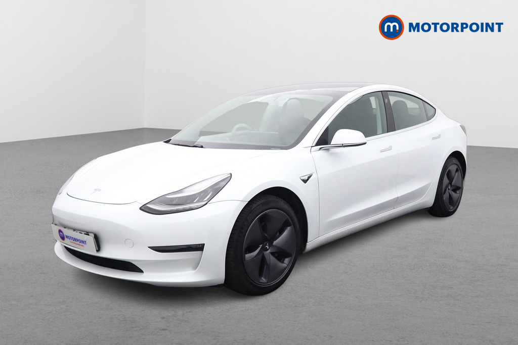 Tesla Model 3 Long Range Automatic Electric Saloon - Stock Number (1520629) - Passenger side front corner