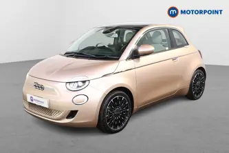 Fiat 500 La Prima Automatic Electric Hatchback - Stock Number (1521696) - Passenger side front corner