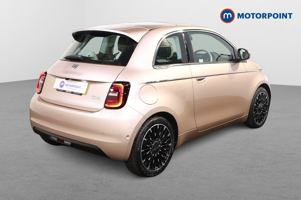 Fiat 500 La Prima Automatic Electric Hatchback - Stock Number (1521696) - Drivers side rear corner