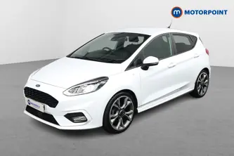 Ford Fiesta St-Line X Edition Manual Petrol-Electric Hybrid Hatchback - Stock Number (1522182) - Passenger side front corner