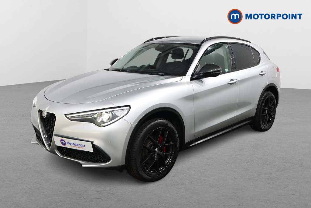 Alfa Romeo Stelvio Nero Edizione Automatic Petrol SUV - Stock Number (1523122) - Passenger side front corner