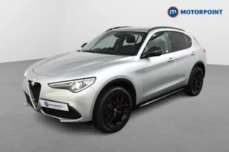 Alfa Romeo Stelvio Nero Edizione Automatic Petrol SUV - Stock Number (1523122) - Passenger side front corner