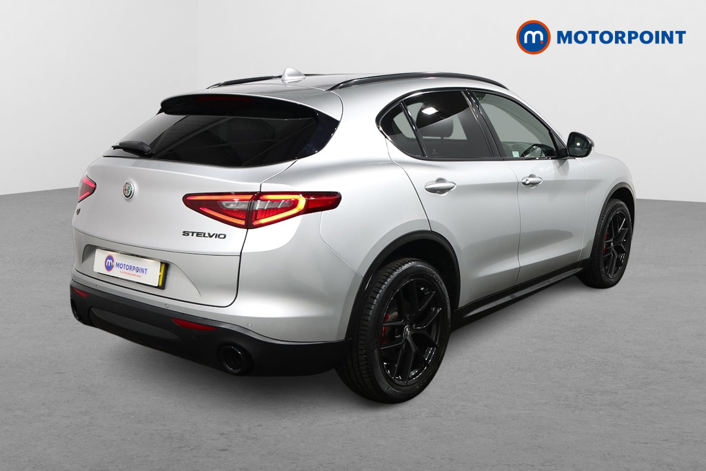 Alfa Romeo Stelvio Nero Edizione Automatic Petrol SUV - Stock Number (1523122) - Drivers side rear corner